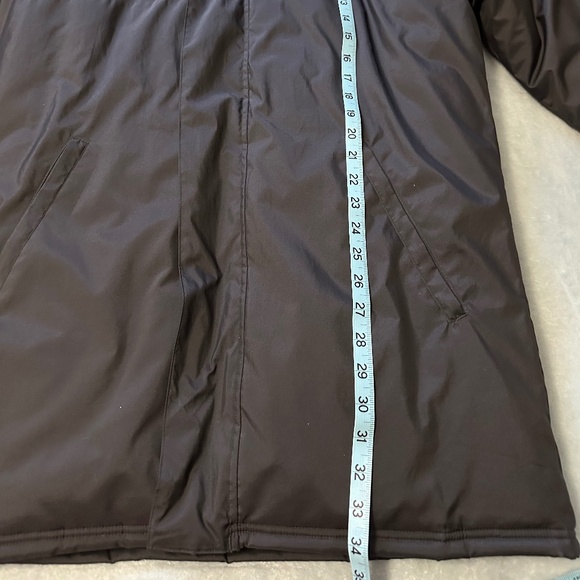 Adidas Long Athletic Team Stadium Soccer Winter Coat Jacket Black Unisex Small - Picture 11 of 15